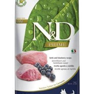 N&D  N & D PRIME DOG Adult Mini Lamb & Blueberry 7kg značky N&D