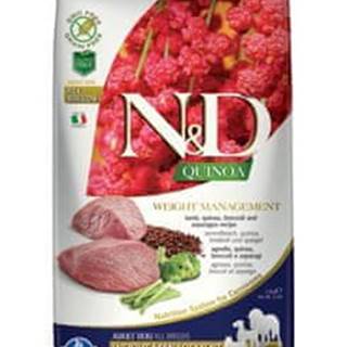 N&D N & D Quinoa DOG Weight Management Lamb & Broccoli 2, 5kg