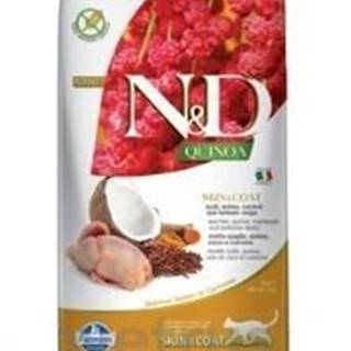 N&D  Quinoa CAT Skin & Coat Quail & Coconut 5 kg značky N&D