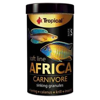 TROPICAL  Africa Carnivore S 250ml/150g krmivo pre všežravé africké ryby značky TROPICAL