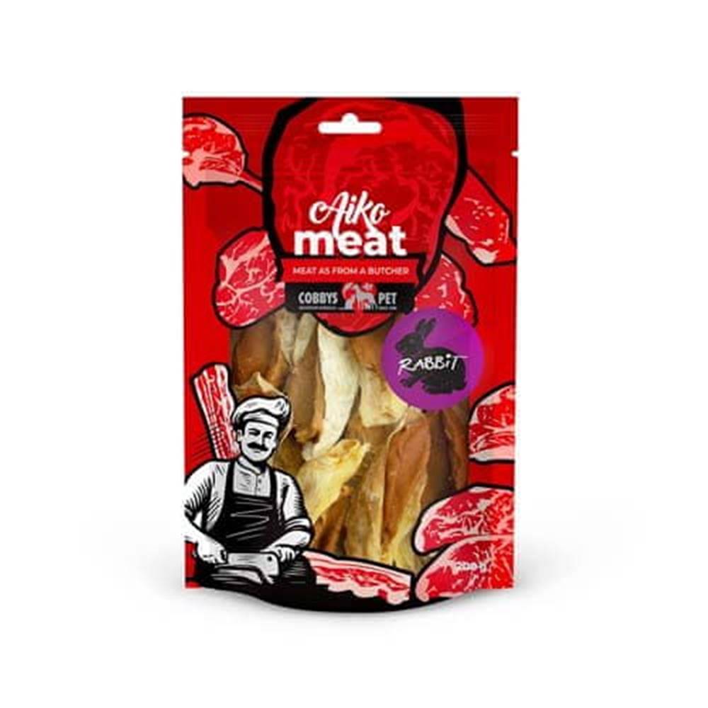 COBBYS PET  AIKO Meat sušené králičie ucho plnené kuracím mäsom 200g značky COBBYS PET