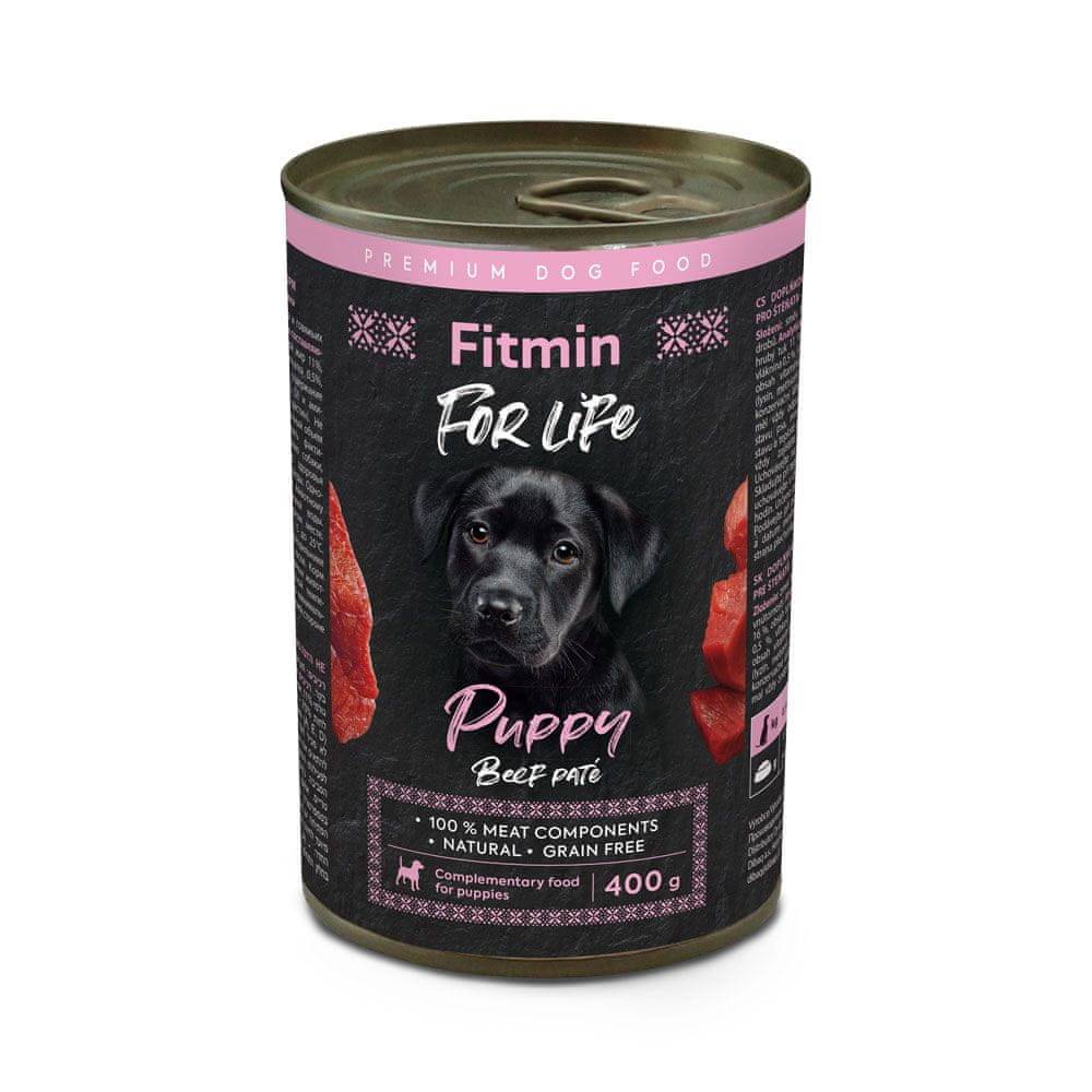Fitmin  Dog For Life tin puppy beef 6x400 g značky Fitmin