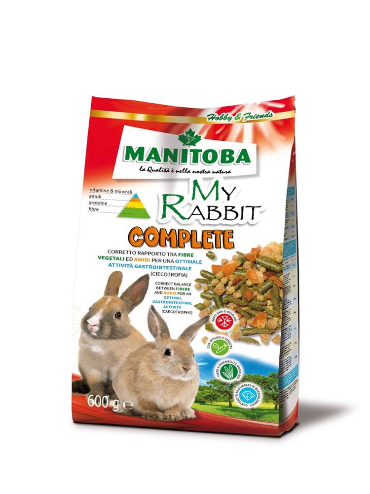 Manitoba  Krmivo pre králiky My Rabbit Complete 600g značky Manitoba