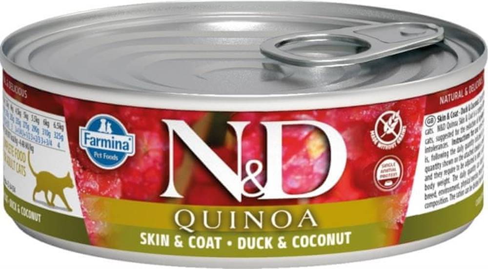 N&D  N & D CAT quinoa Adult Duck & Coconut 80g značky N&D