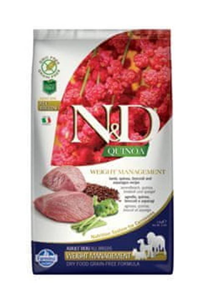 N&D  N & D Quinoa DOG Weight Management Lamb & Broccoli 2, 5kg značky N&D