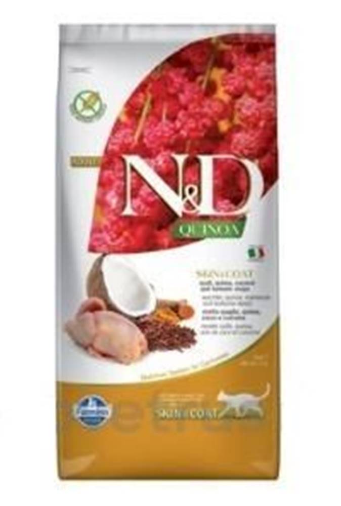 N&D  Quinoa CAT Skin & Coat Quail & Coconut 5 kg značky N&D