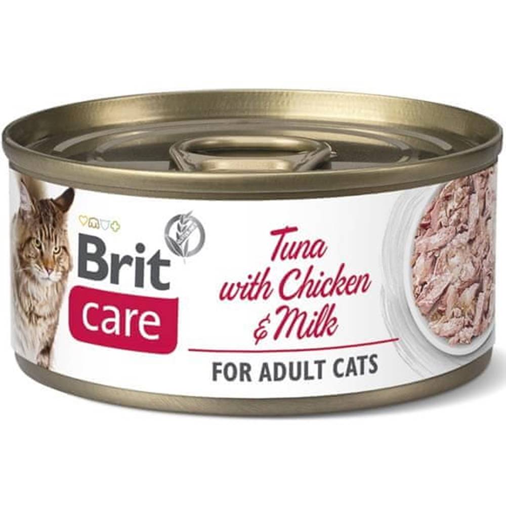 Brit  Konzerva Care Cat Tuna with Chicken And Milk - 70 g značky Brit