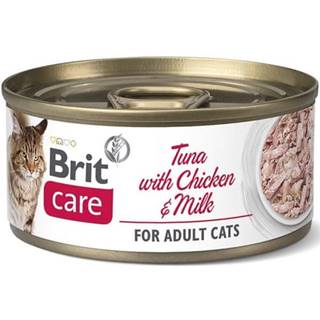 Brit Konzerva Care Cat Tuna with Chicken And Milk - 70 g