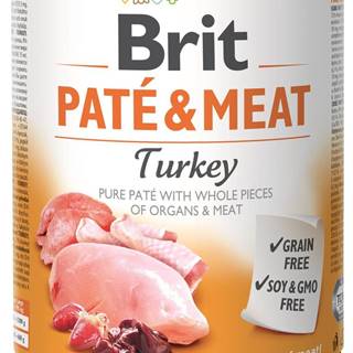 Brit  Paté & Meat Turkey 6x800g značky Brit