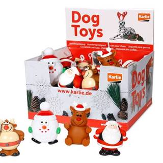 Karlie  Vianočné hračky vinylové pre psov 12cm značky Karlie