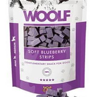 Woolf pochúťka soft Blueberry strips 100g