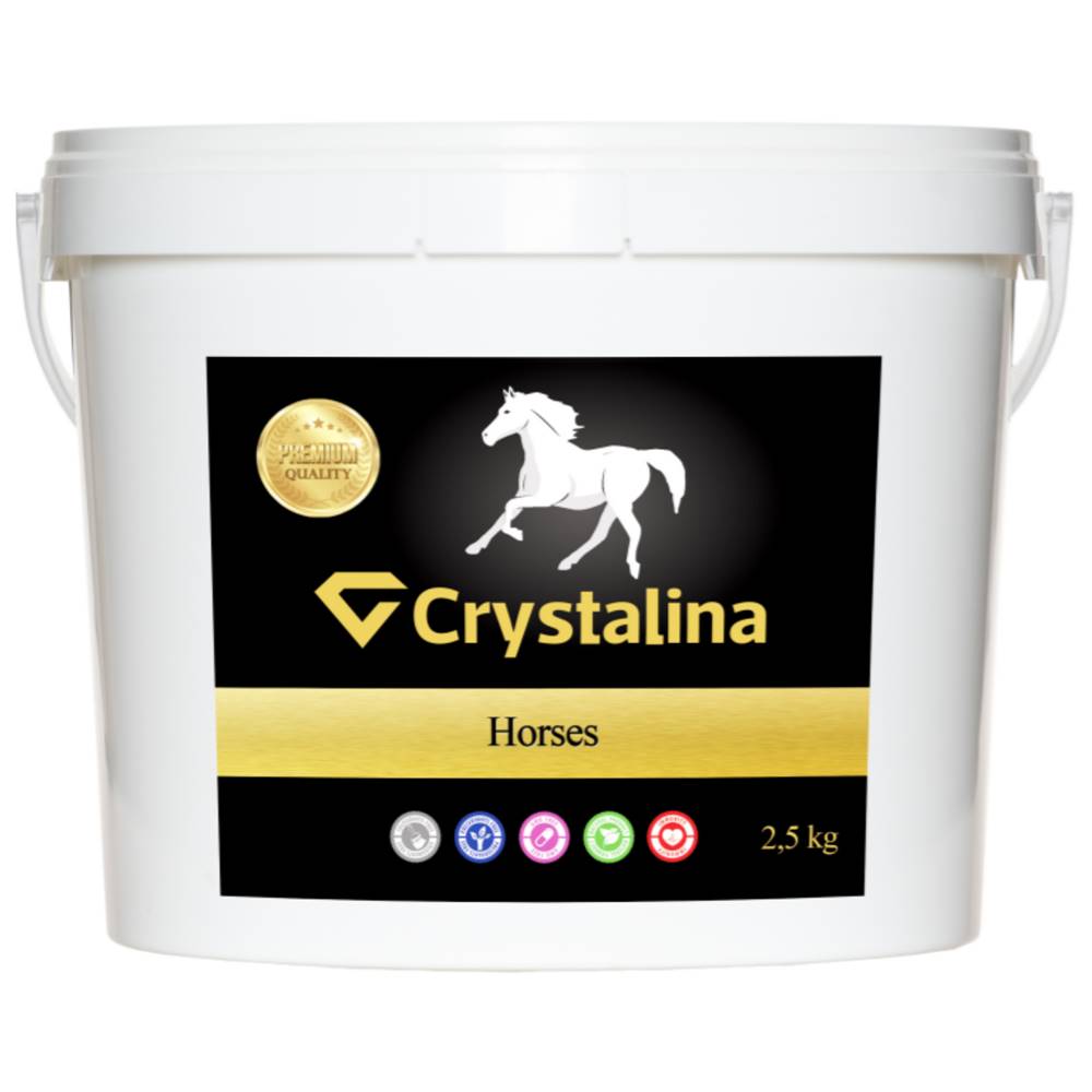 Crystalina  Horses doplnkové krmivo pre kone 2, 5 kg značky Crystalina