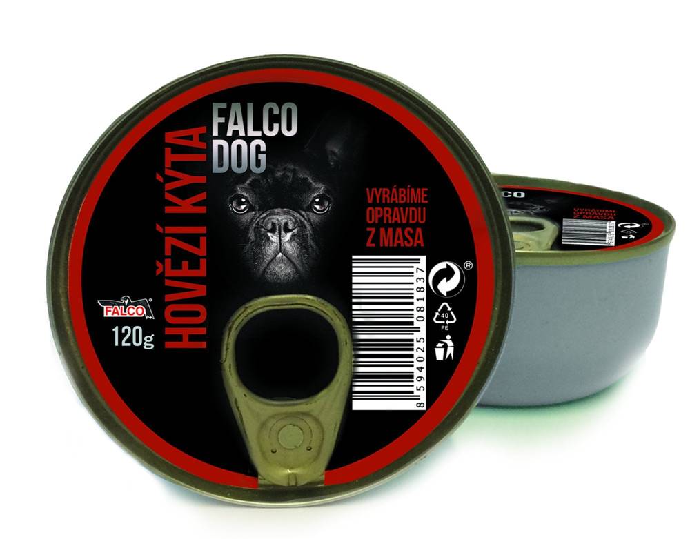 FALCO  Dog hovädzie stehno 8 x 120g značky FALCO