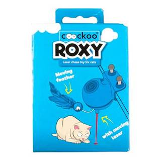 EBI COOCKOO ROXY Interaktívna laserová hračka pre mačky 8x8x10, 5cm modrá
