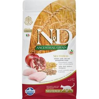 N&D  N & D LG CAT Neutered Chicken & Pomegranate 1, 5kg značky N&D