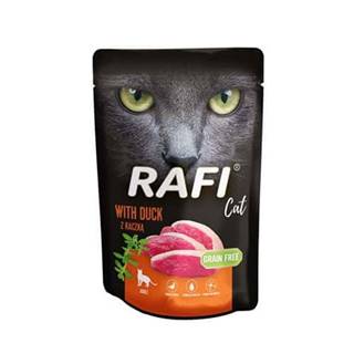 RAFI Cat Grain Free - Bezlepková kapsička s kačacím mäsom pre mačky 100g