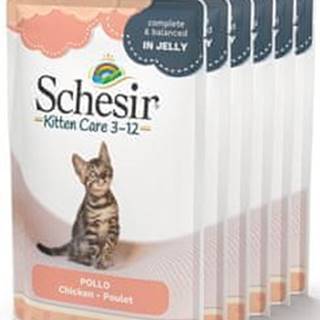 Schesir  Cat vrecko Kitten kura 6X85g značky Schesir