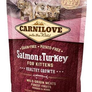 Carnilove  Kittens Salmon and Turkey Healthy Growth - 400 g značky Carnilove