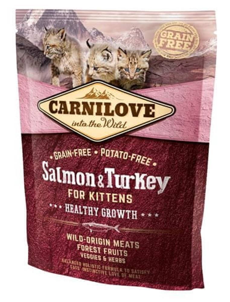 Carnilove  Kittens Salmon and Turkey Healthy Growth - 400 g značky Carnilove