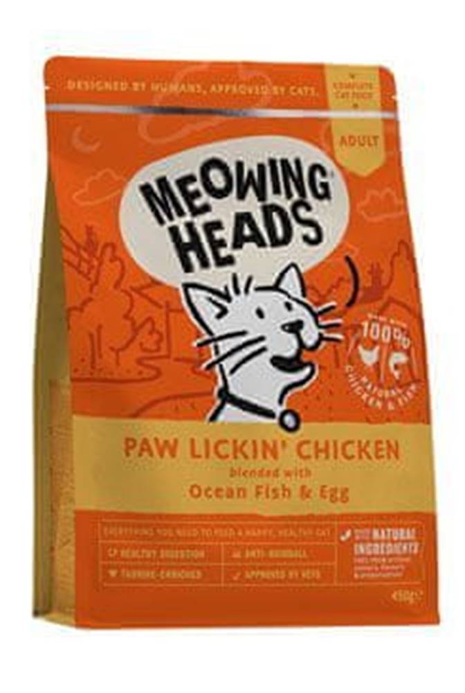 Meowing Heads  Paw Lickin & značky Meowing Heads