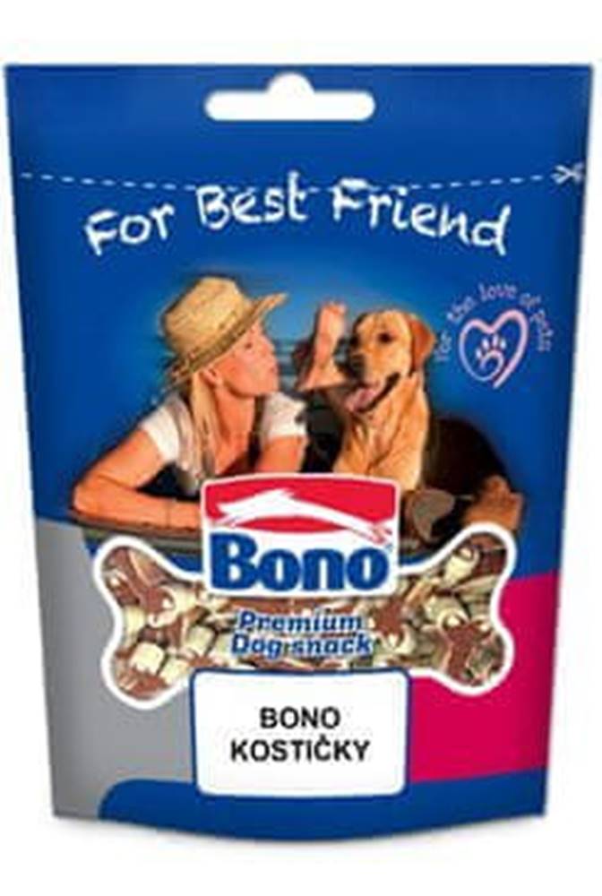  Bono pochúťka pes Kocky 80g