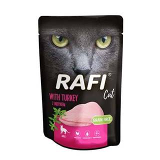 RAFI  Cat Grain Free - Bezlepková kapsička s morčacím mäsom pre mačky 100g značky RAFI