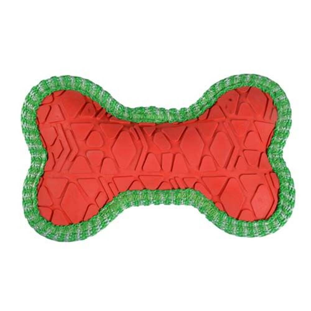 Duvo+  Vianočná hračka z gumy - kosť 15x9, 5x3cm značky Duvo+