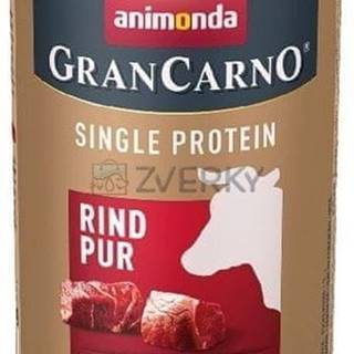 Animonda  GranCarno Dog konzerva Single Protein hovädzie 400 g značky Animonda