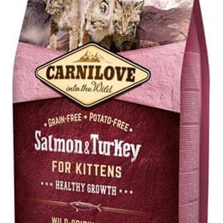 Carnilove  Salmon and Turkey Kittens Healthy Growth - 2 kg značky Carnilove