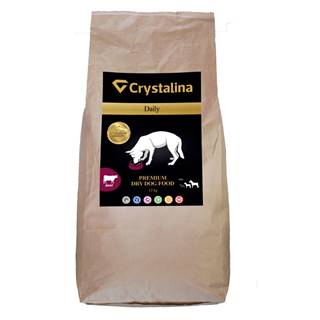 Crystalina Daily dog food 12kg - granule pre veľké plemená psov