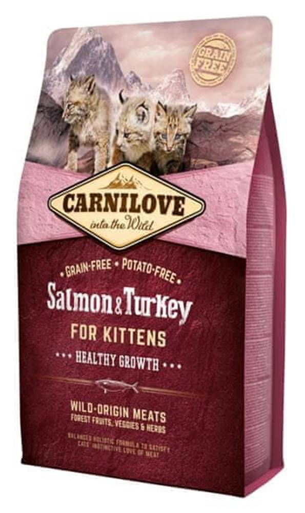 Carnilove  Salmon and Turkey Kittens Healthy Growth - 2 kg značky Carnilove