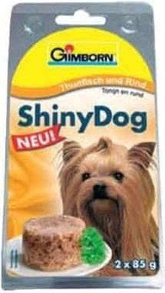Shiny Dog  Gimborn konz. ShinyDog tuniak / hovädzie 2x85g značky Shiny Dog