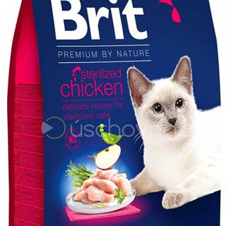 Brit by Nature Cat. Sterilized Chicken,  8 kg