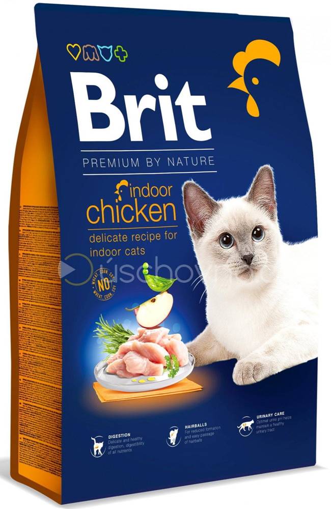 Brit  by Nature Cat. Indoor Chicken,  8 kg značky Brit