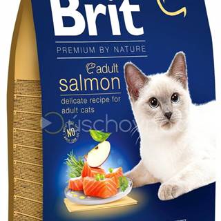 Brit by Nature Cat. Adult Salmon 8 kg