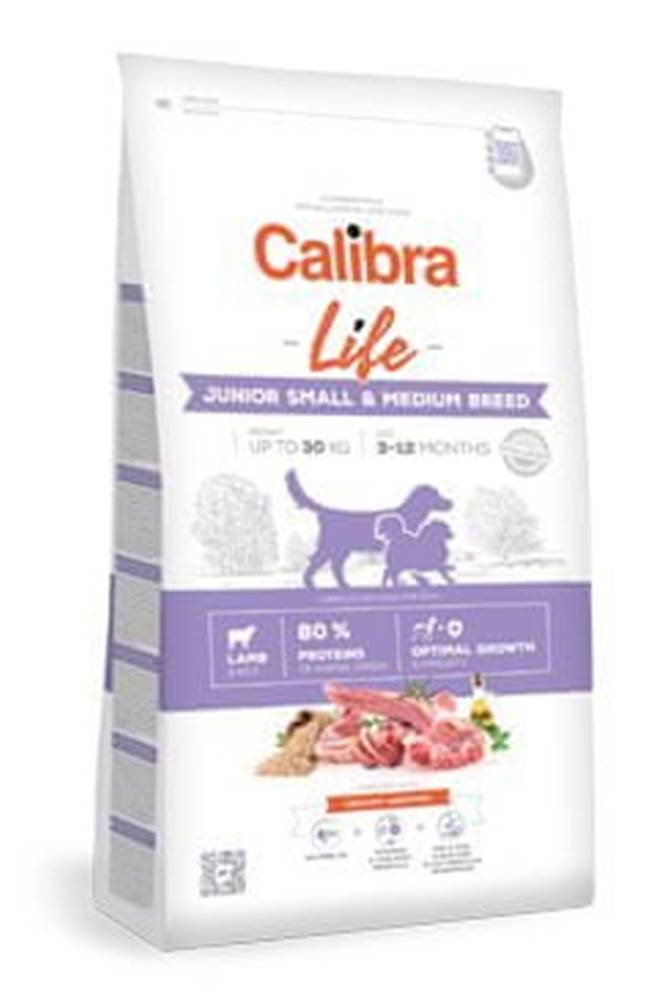 Calibra  Dog Life Junior Small&Medium Breed Lamb 2, 5kg značky Calibra