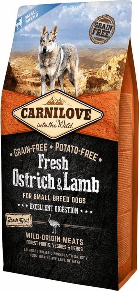 Carnilove  6kg Adult SB Fresh Ostrich+Lamb(pštros+jehně) značky Carnilove