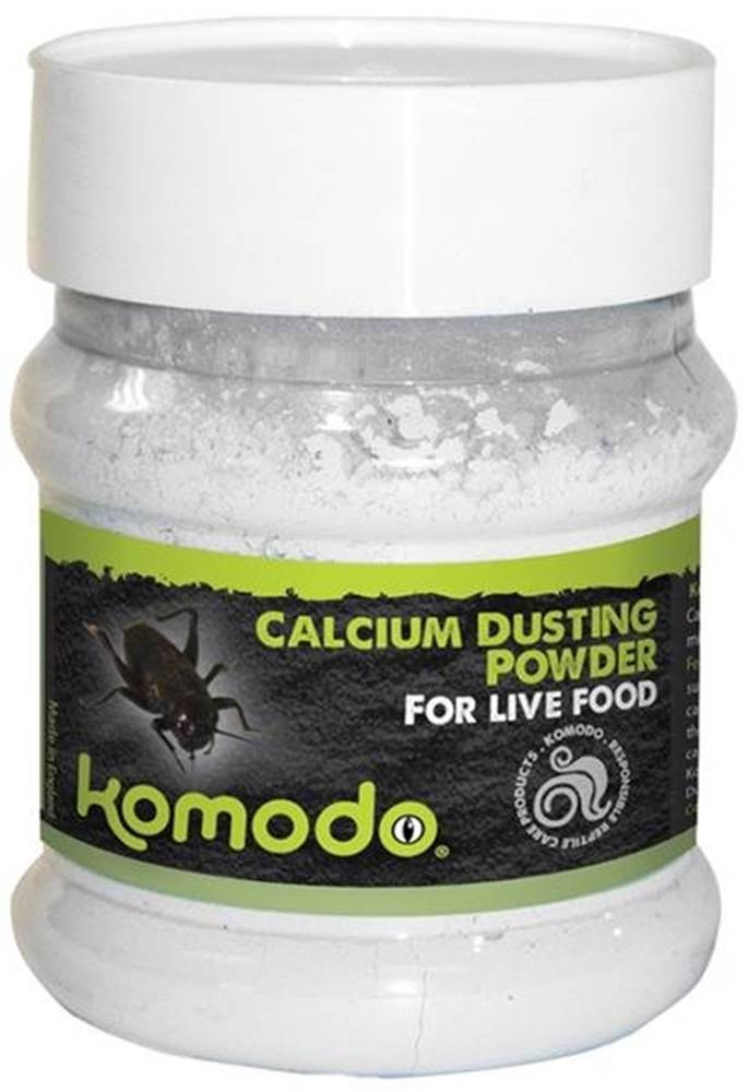 KOMODO  Calcium Dusting Powder - vápnik púder 200g značky KOMODO