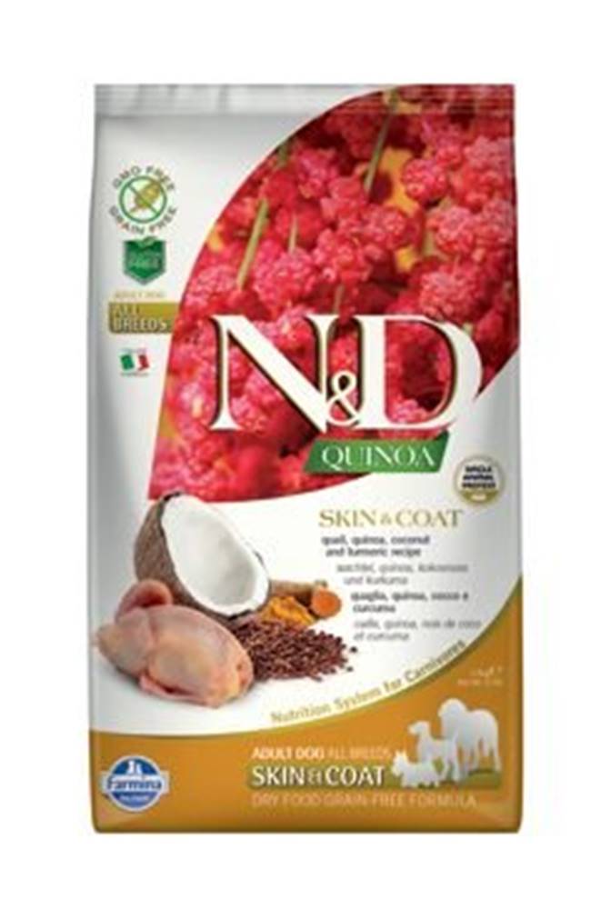 N&D  N & D Quinoa DOG Skin & Coat Quail & Coconut 2, 5kg značky N&D