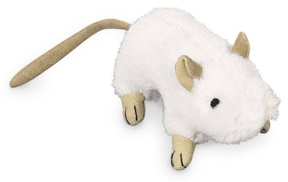 Nobby  Hračka pre mačky myš biela 10cm značky Nobby