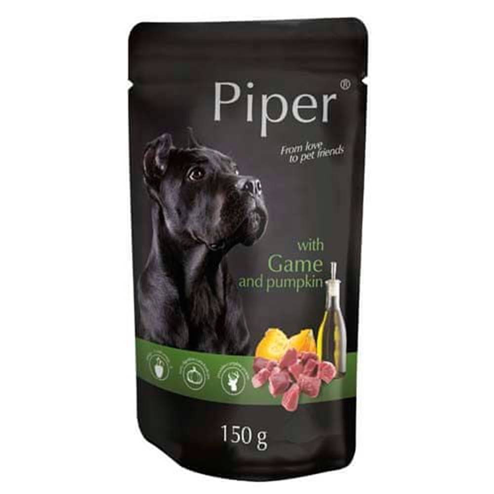 Piper  ADULT 150g kapsička pre dospelých psov zverina a tekvica značky Piper