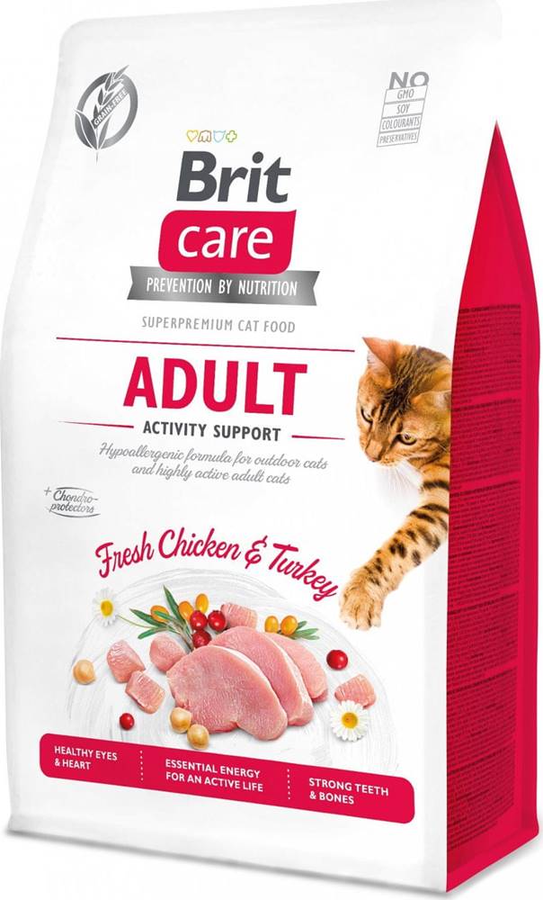 Brit  Care Cat Grain-Free Adult Activity Support 0, 4kg značky Brit