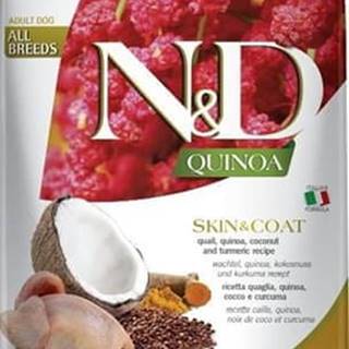 N&D N & D Quinoa DOG Skin & Coat Quail & Coconut 7 kg