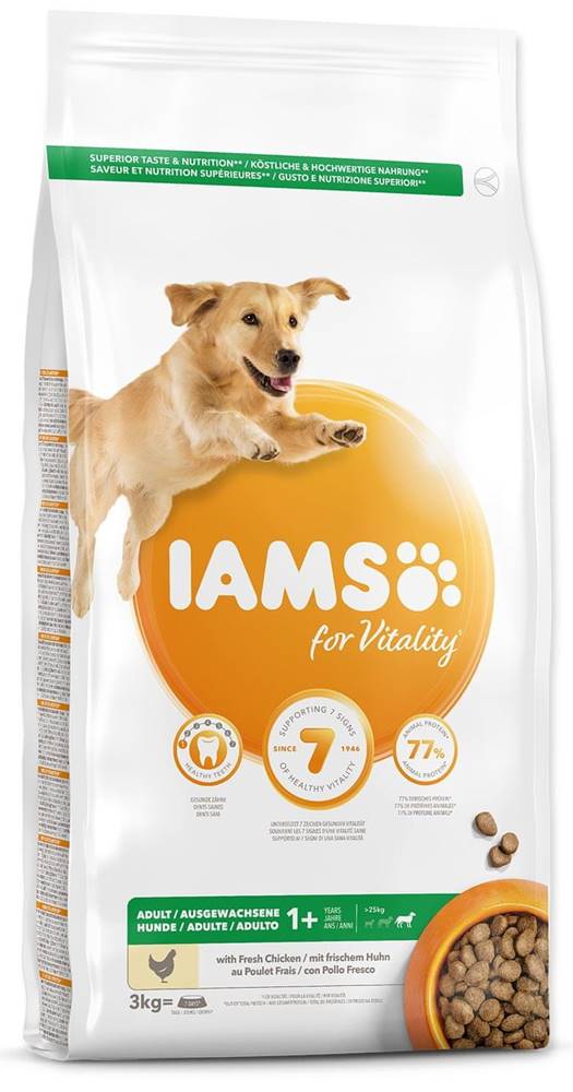 IAMS  Dog Adult Large Chicken 3 kg značky IAMS