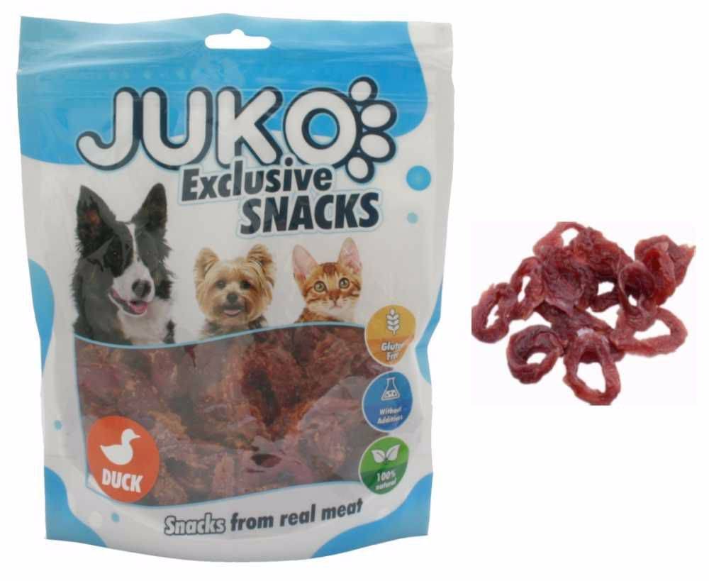 Juko  Snacks Duck Soft krúžok 250 g značky Juko