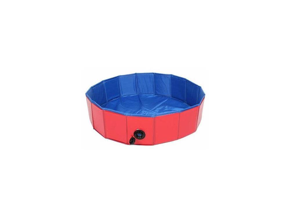 Merco   Splash bazén pre psov červená priemer 160 cm značky Merco