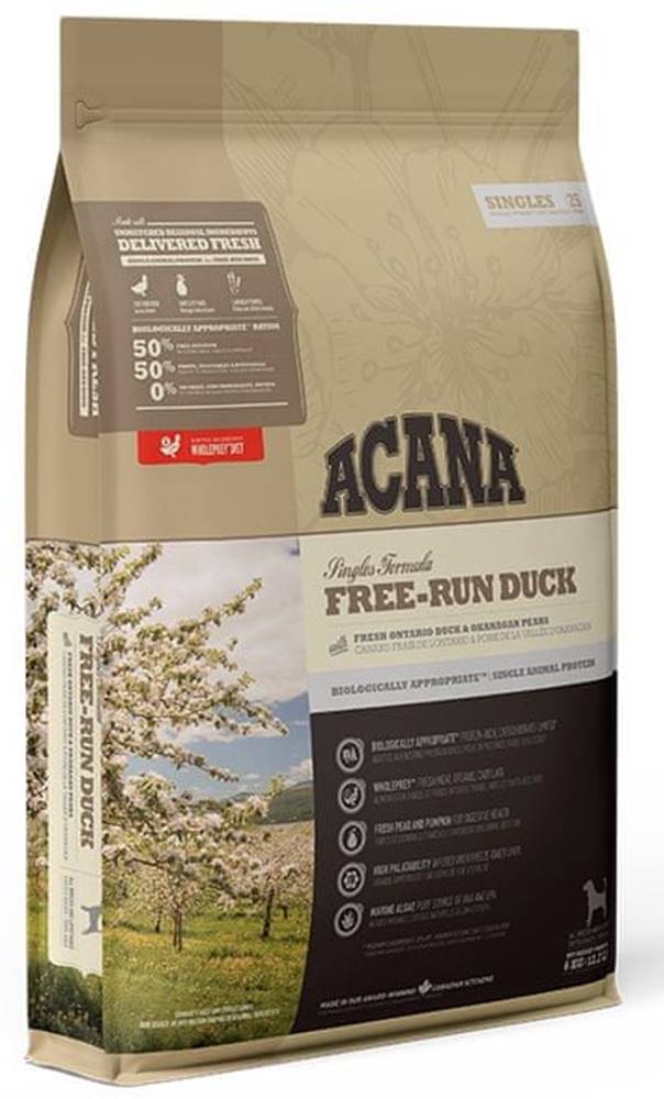 Acana  FREE-RUN DUCK 6 kg SINGLES značky Acana