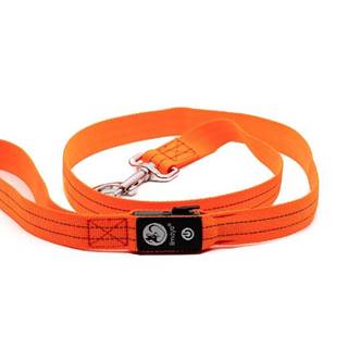 limaya LED svietiace vodítko pre psov reflexné Orange