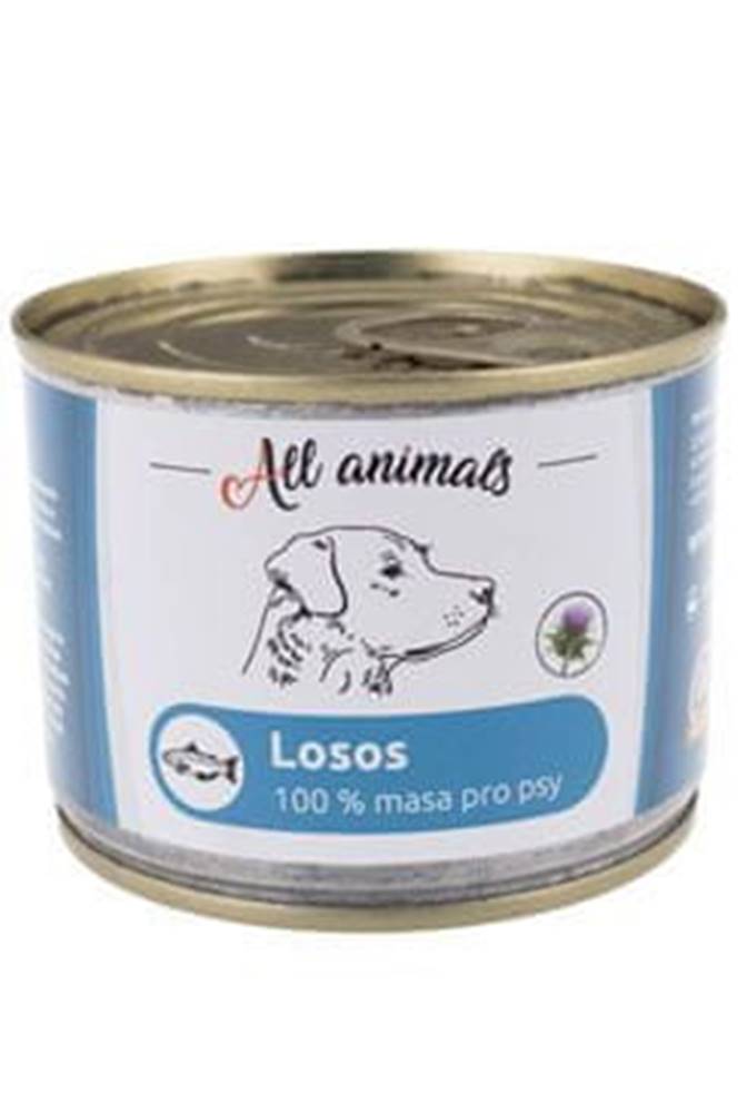 All Animals  DOG losos mletý 200g značky All Animals