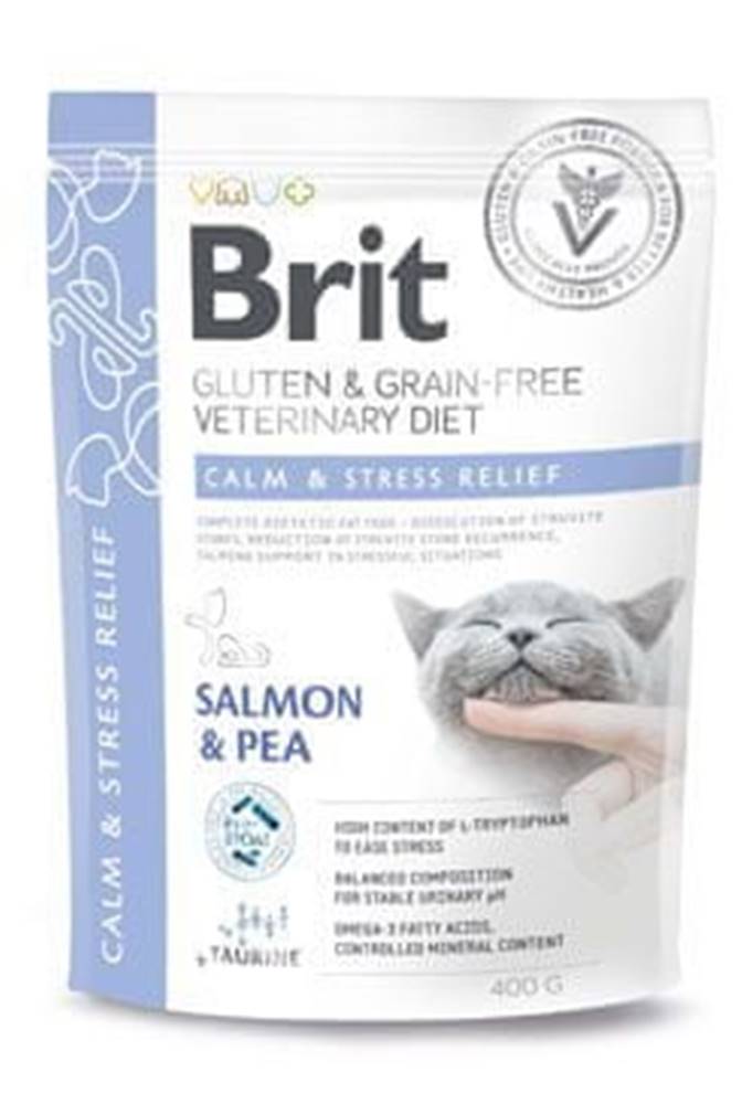 Brit  VD Cat GF Care Calm & Stress Relief 400g značky Brit